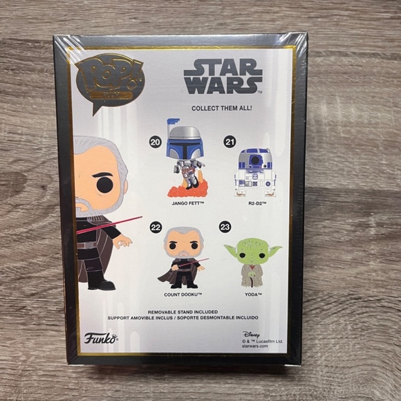 ๐3/$15๐ Funko Pop pin Star Wars Count Dooku 22 - Picture 6 of 10